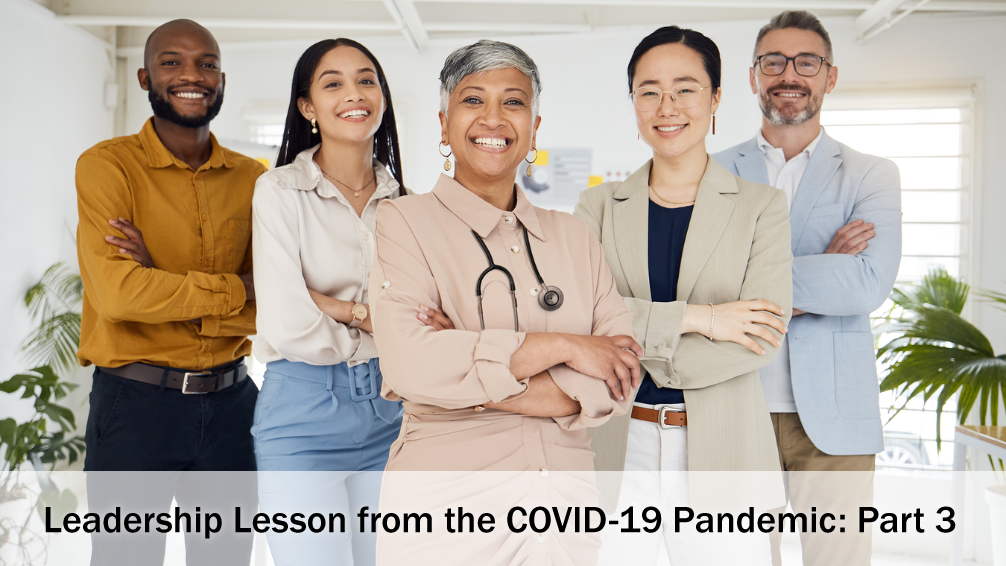 Leadership lessons from a pandemic